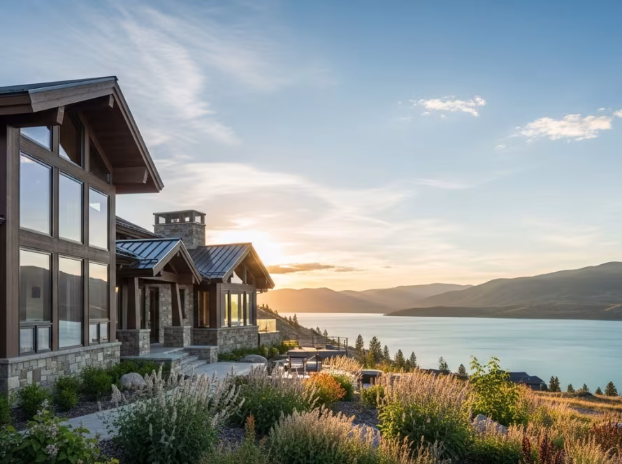 Luxury custom homes in Bear Lake Valley.