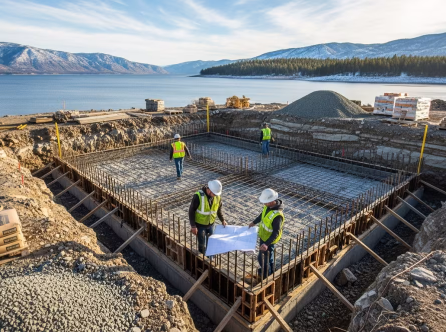 Foundation options for rocky, frost-prone land in Bear Lake.