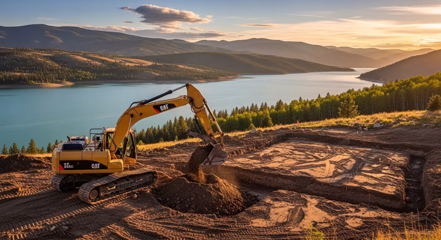 Professional excavation services in the Bear Lake Valley